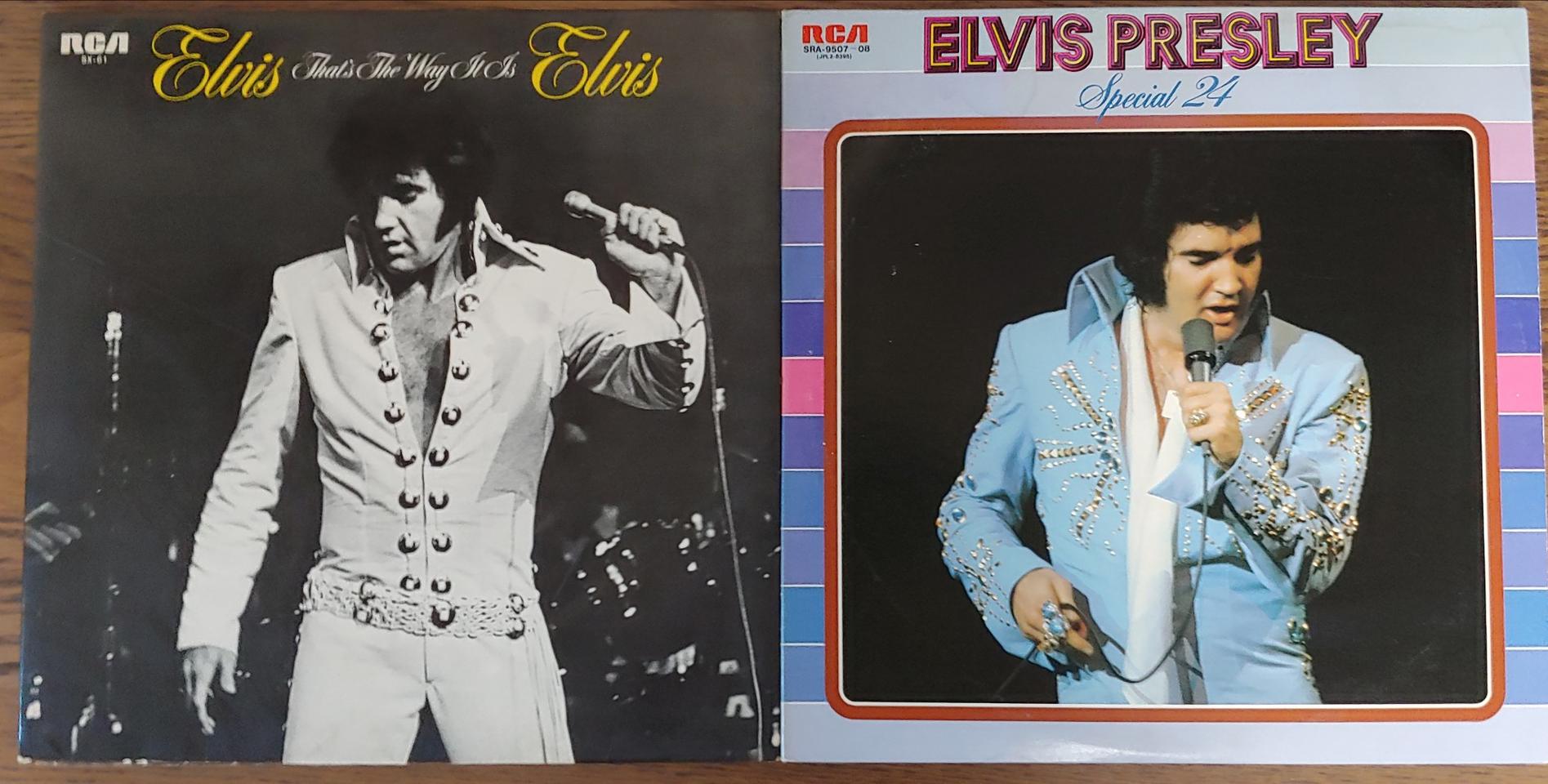 엘피판lp.엘비스프레스리3장외5장.총8장