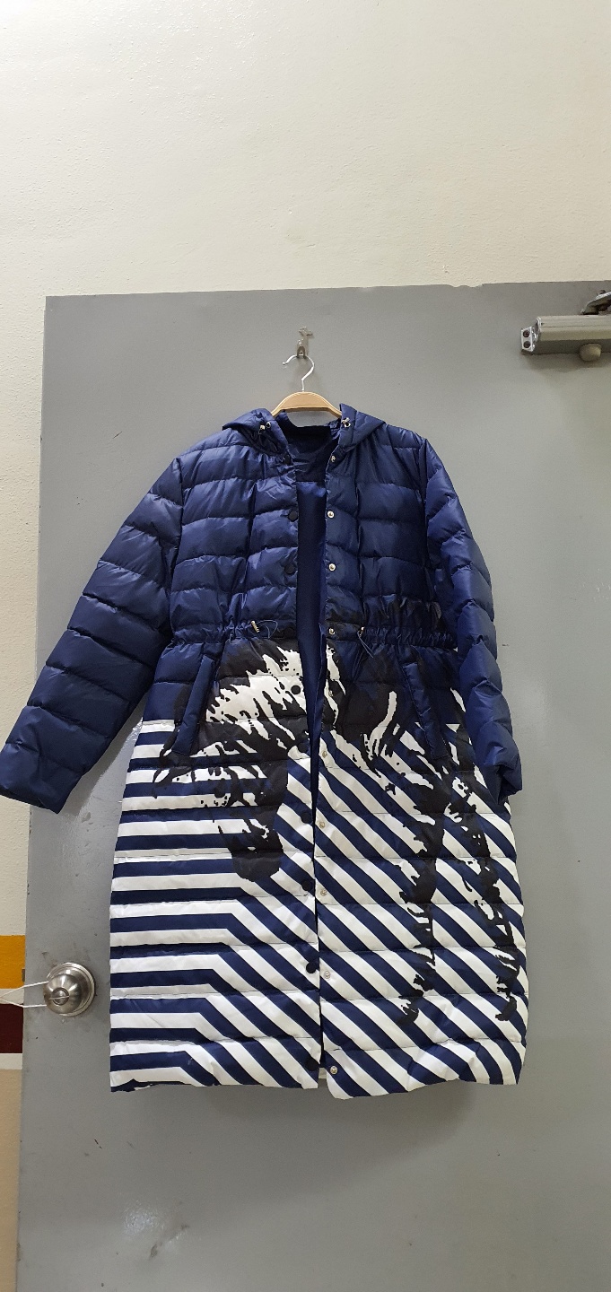 (중고)오리털롱패딩