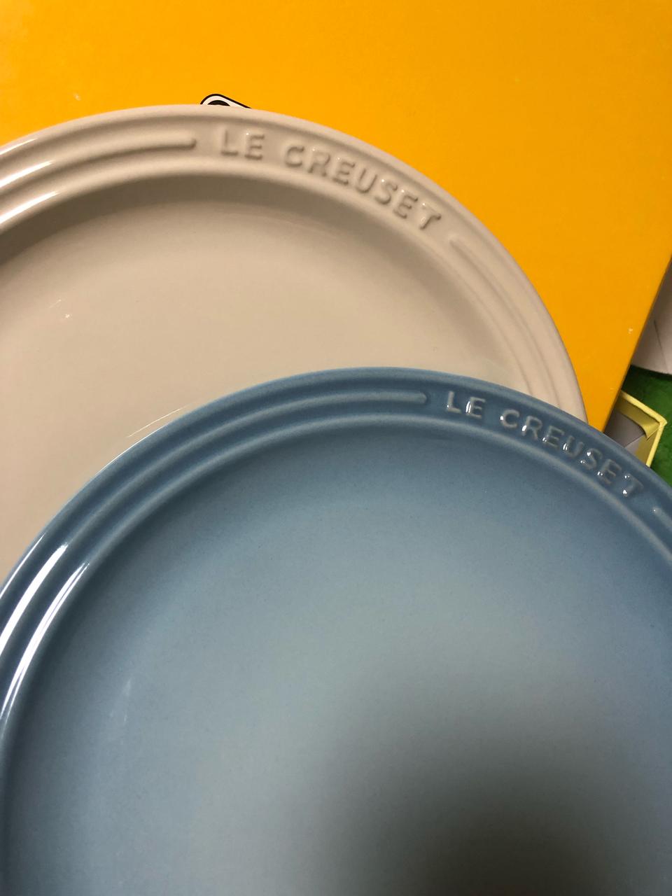 르크루제 원형접시 23cm 2개세트