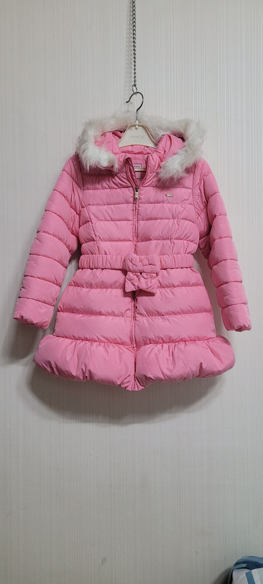 예쁜 여아 오리털패딩