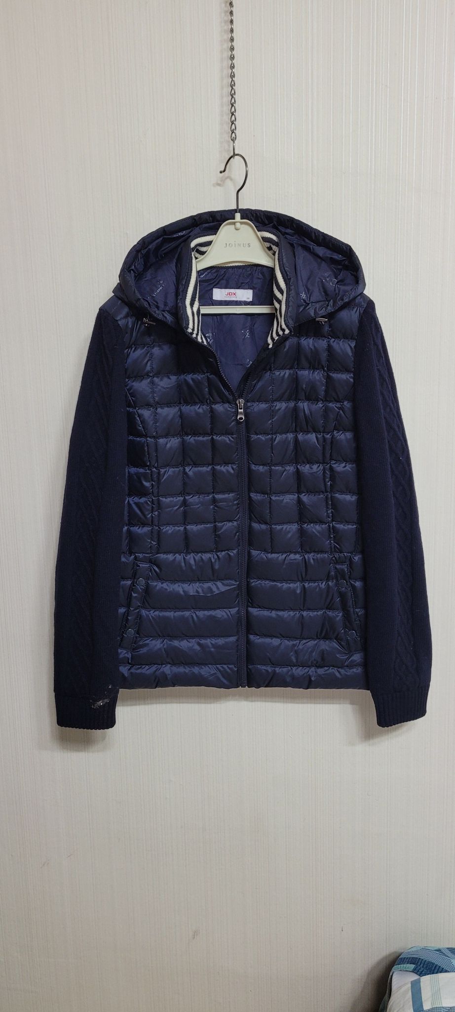 JDX 여성 오리털 누빔패드점퍼