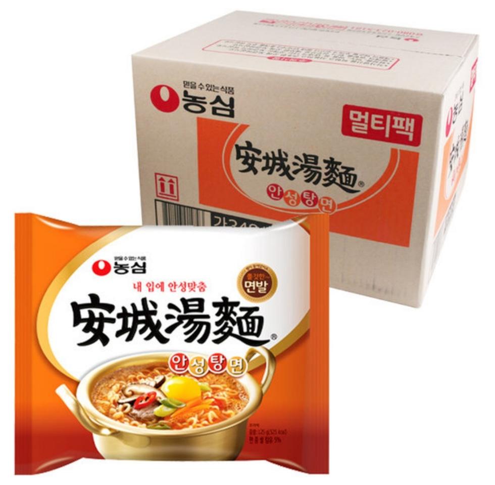 [오늘만 이가격] 40개(무료배송)농심 안성탕면 5봉x8개