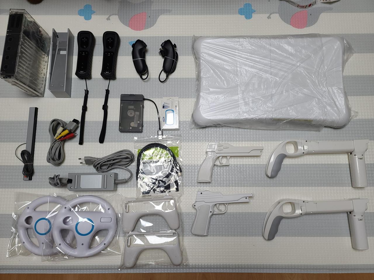 닌텐도 위wii 2인풀셋 모션플러스리모컨 위핏밸런스보드