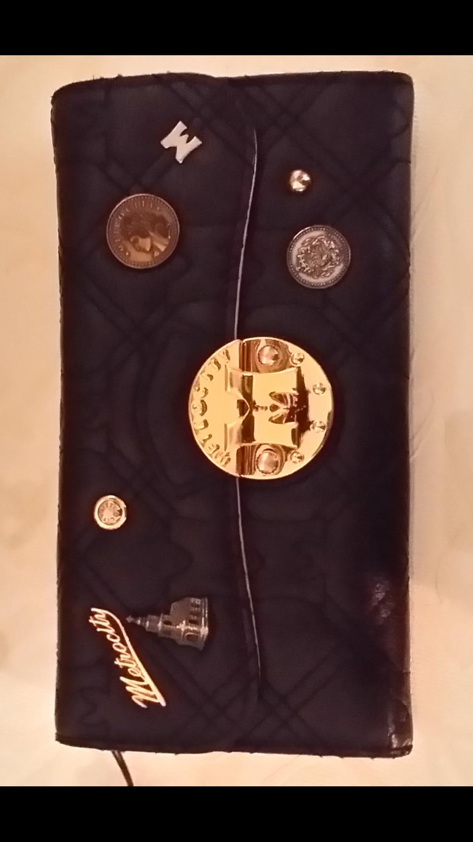 메트로시티 소가죽 장지갑