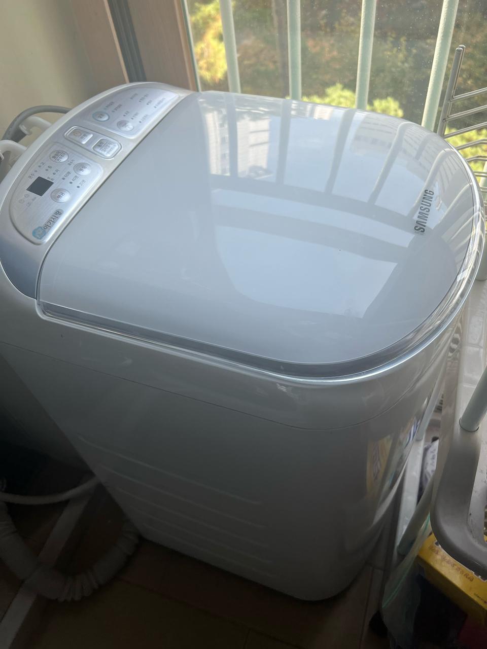 아기 세탁기 팔아요