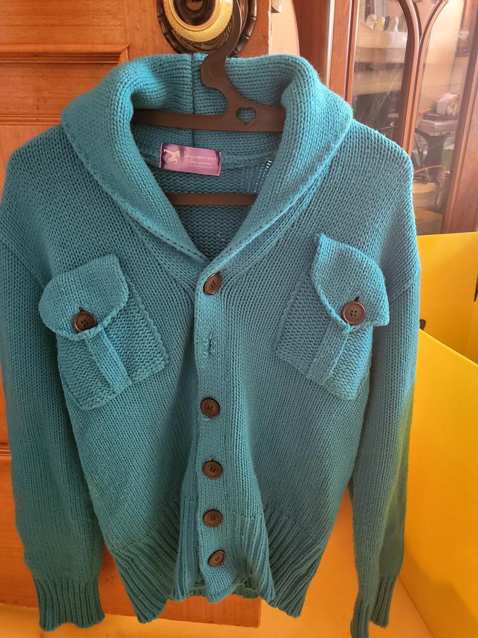 민트 가디건 4천원