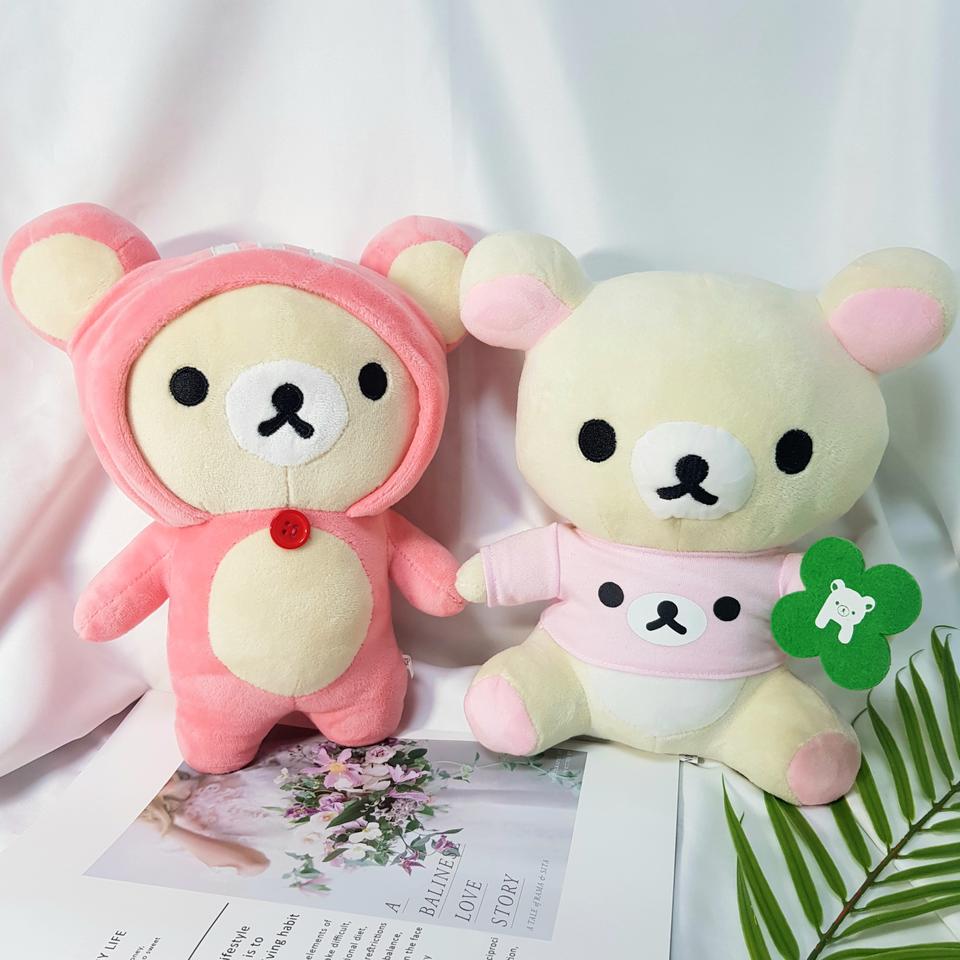 귀여운 리락쿠마 봉제 인형