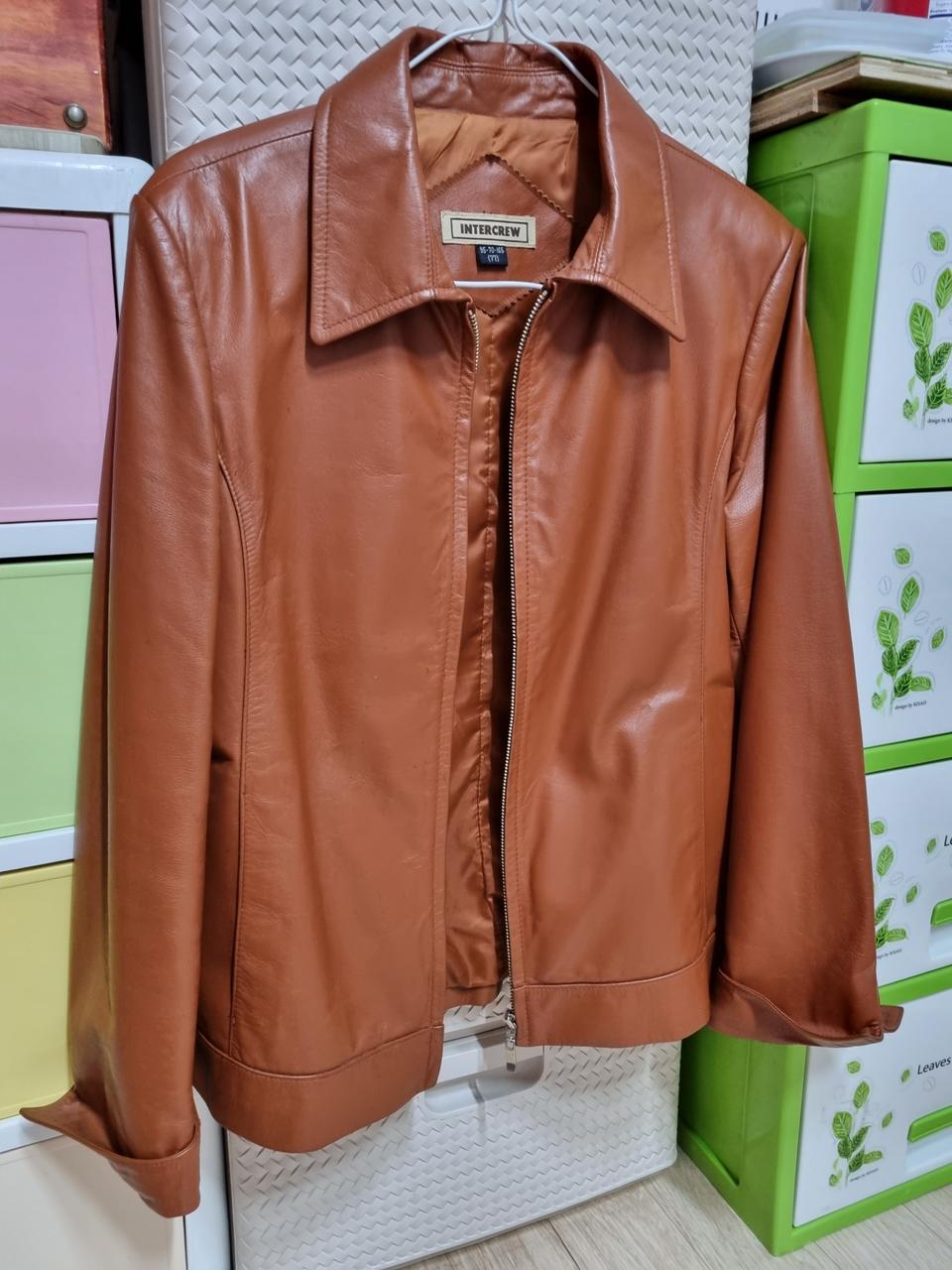 여자 가죽 자켓