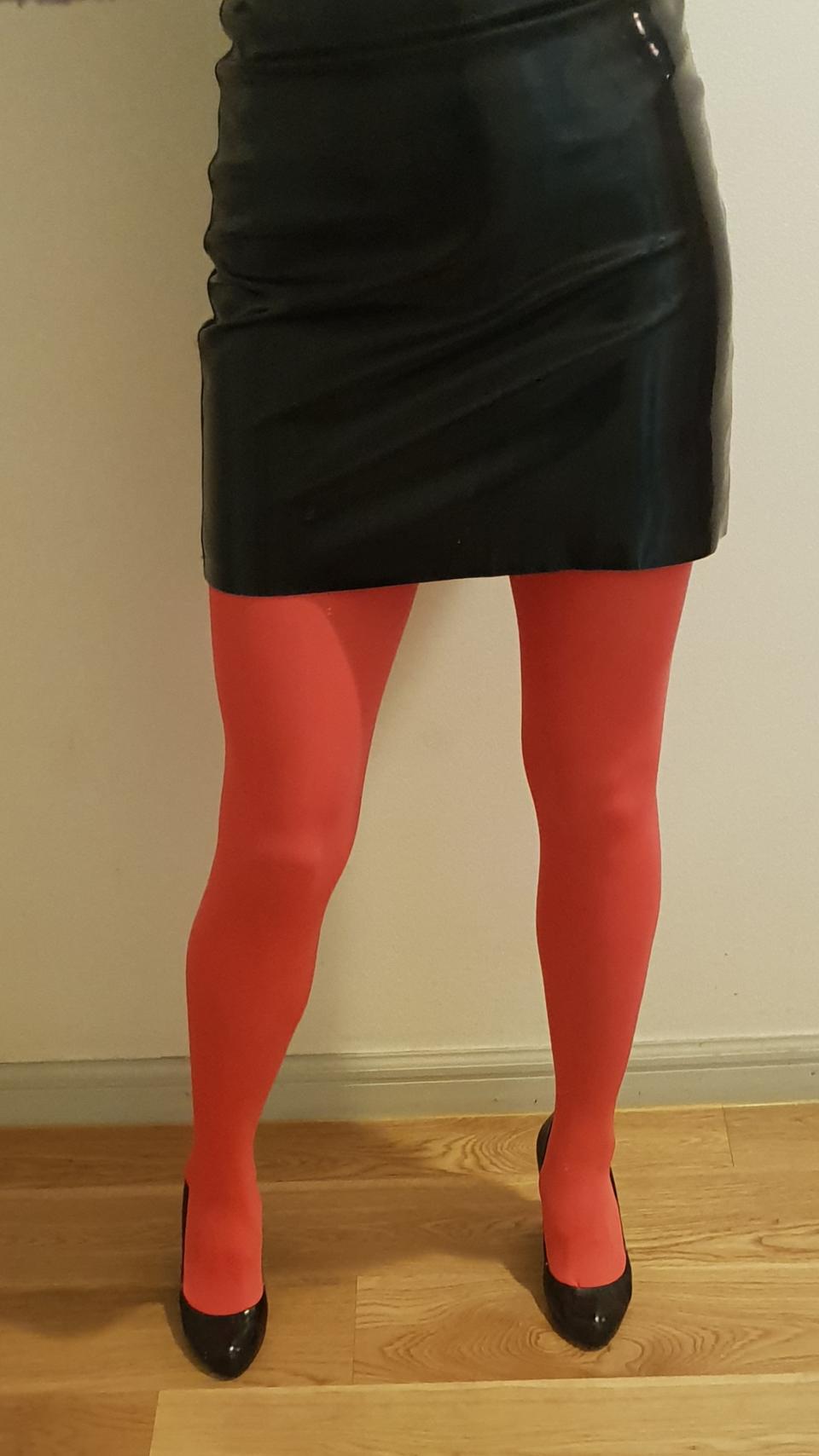 <새상품>파멜라만 50 Denier 코럴 스타킹