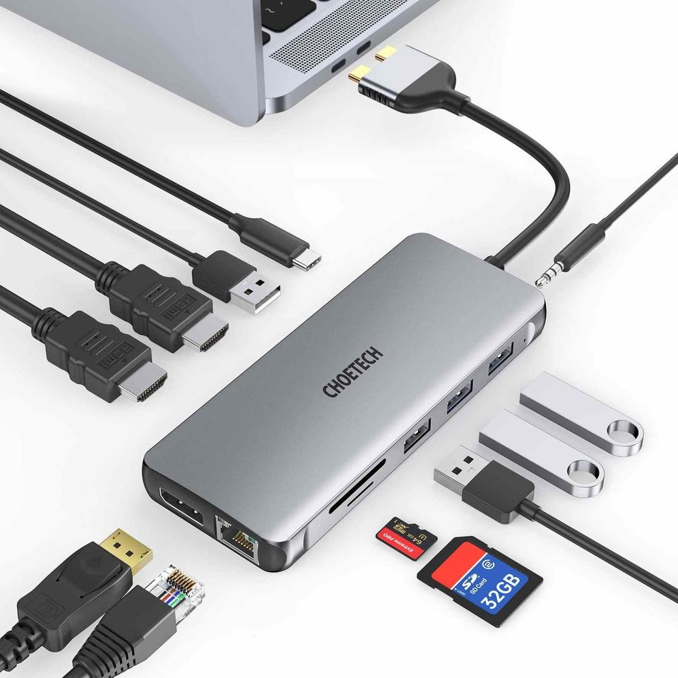 choetech 12in2 멀티포트 허브