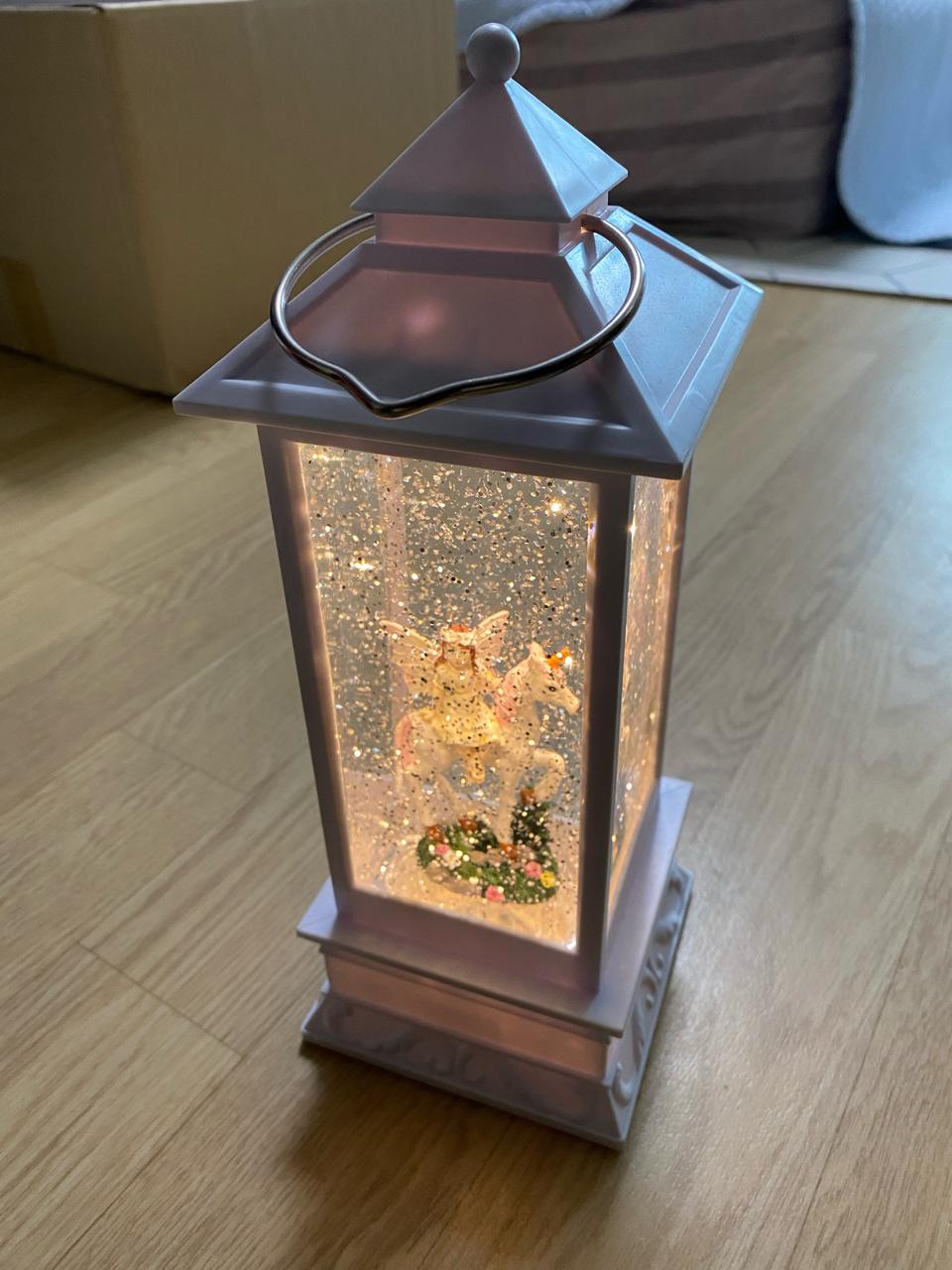 눈내리는 조명 오르골