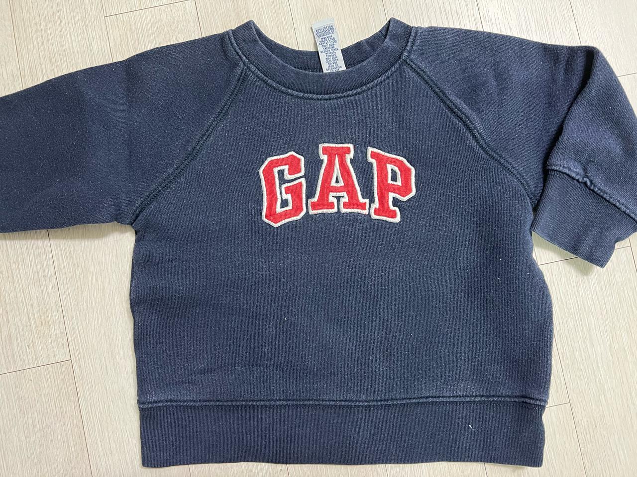 갭 유아 라운드티셔츠 3벌 일괄