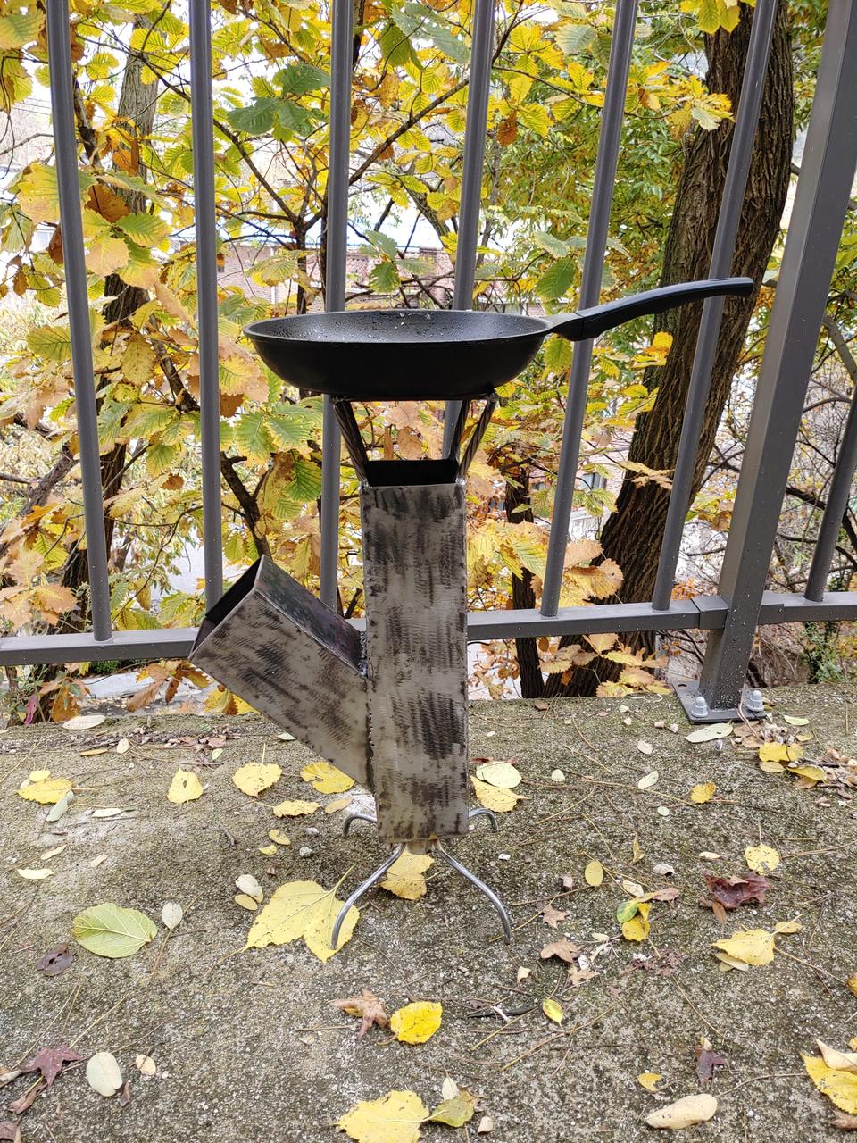 캠핑용 로켓스토브  취사용 화목난로