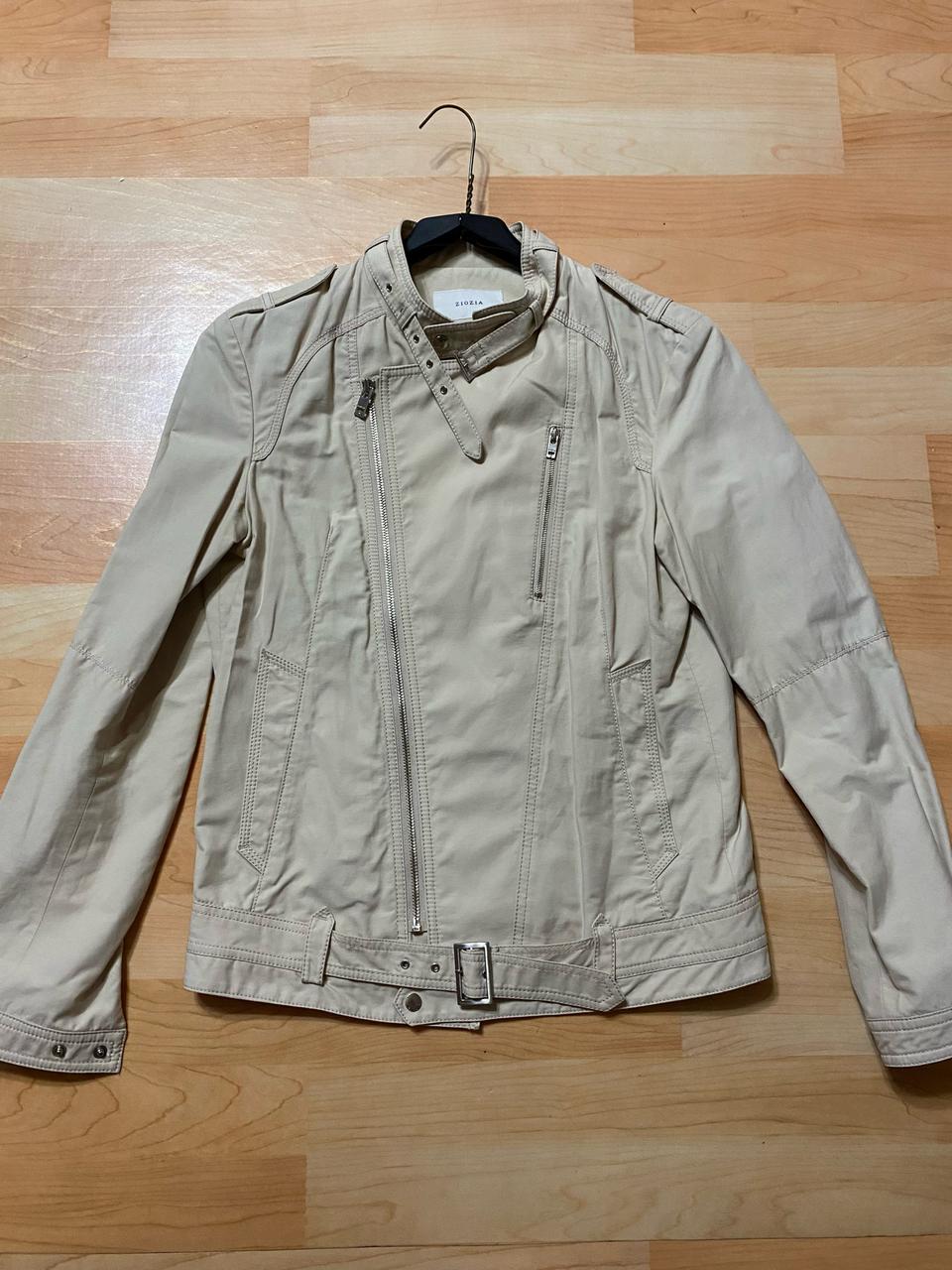 지오지아 베이지 라이더자켓 95~100사이즈