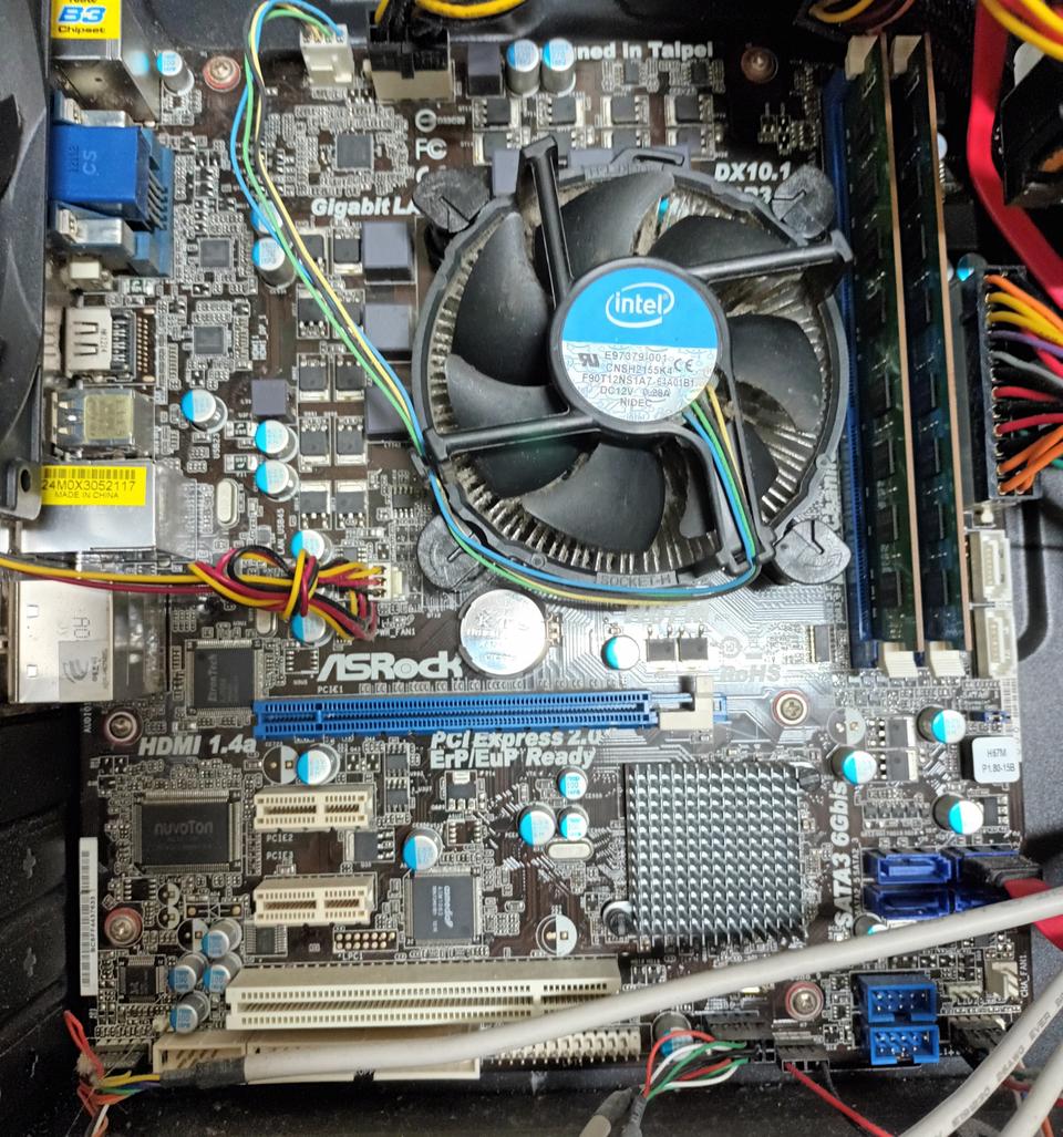 h67보드/i3  2120/ddr3 2g*2 세트로 팝니다