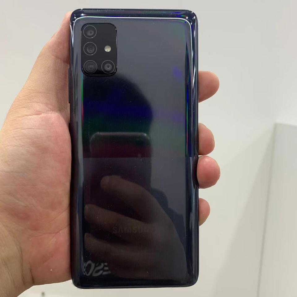 (미사용 리퍼폰) A51 블랙 20년도 개통 정상해지 센터판 