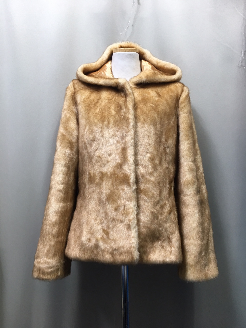 초특가새)후드 페이크퍼 인조털 모피 코트.자켓.인조밍크.에코퍼