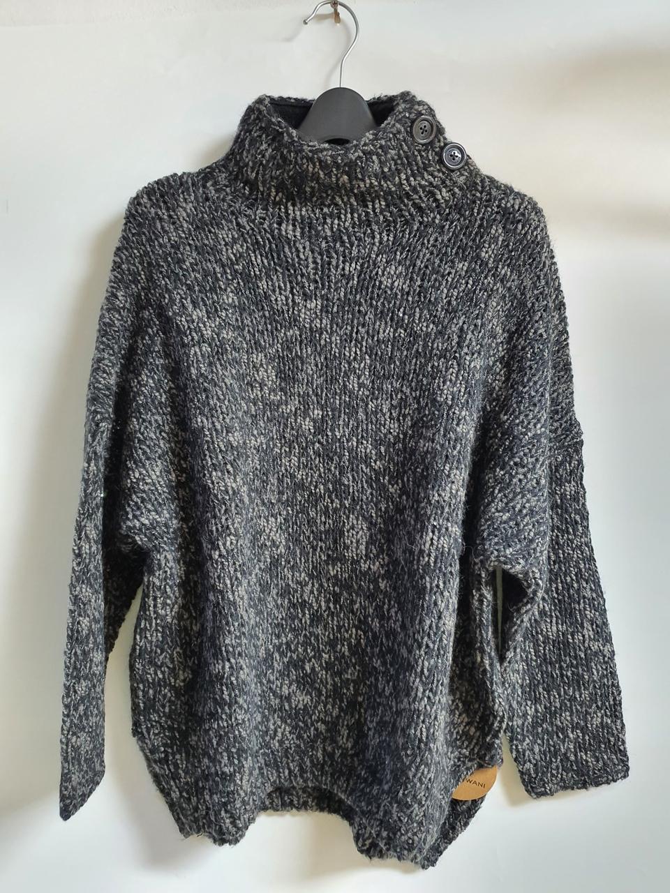 (새상품)sj wani(손정완)모헤어 프리미엄 니트55~66