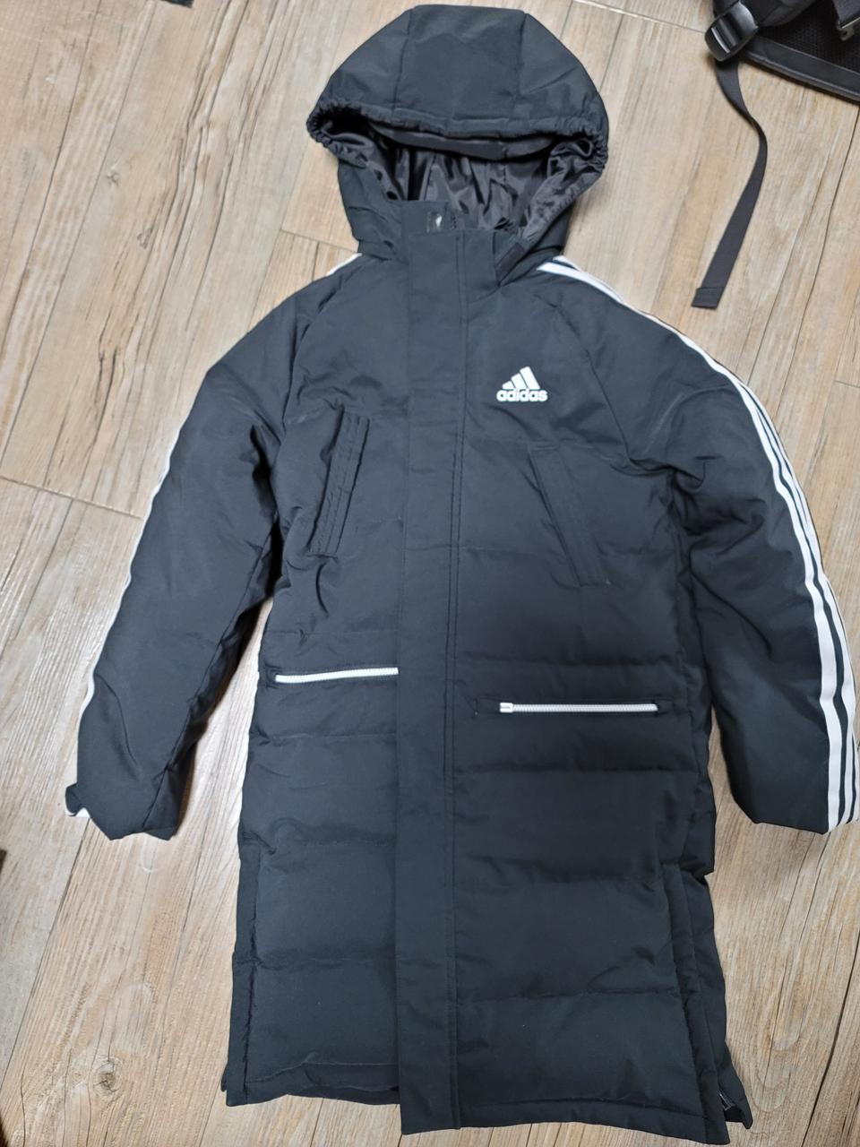 아디다스 정품롱패딩  아동용