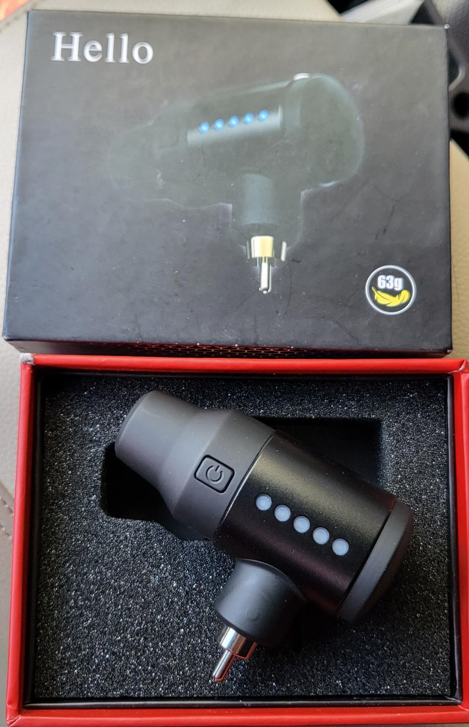 무선 타투 파워 서플라이 RCA타입 팝니다.