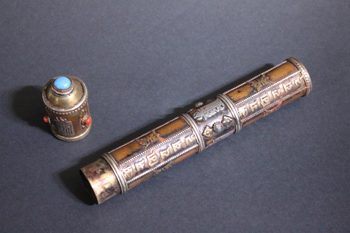 중국 청대 특수우편 이송 보관통