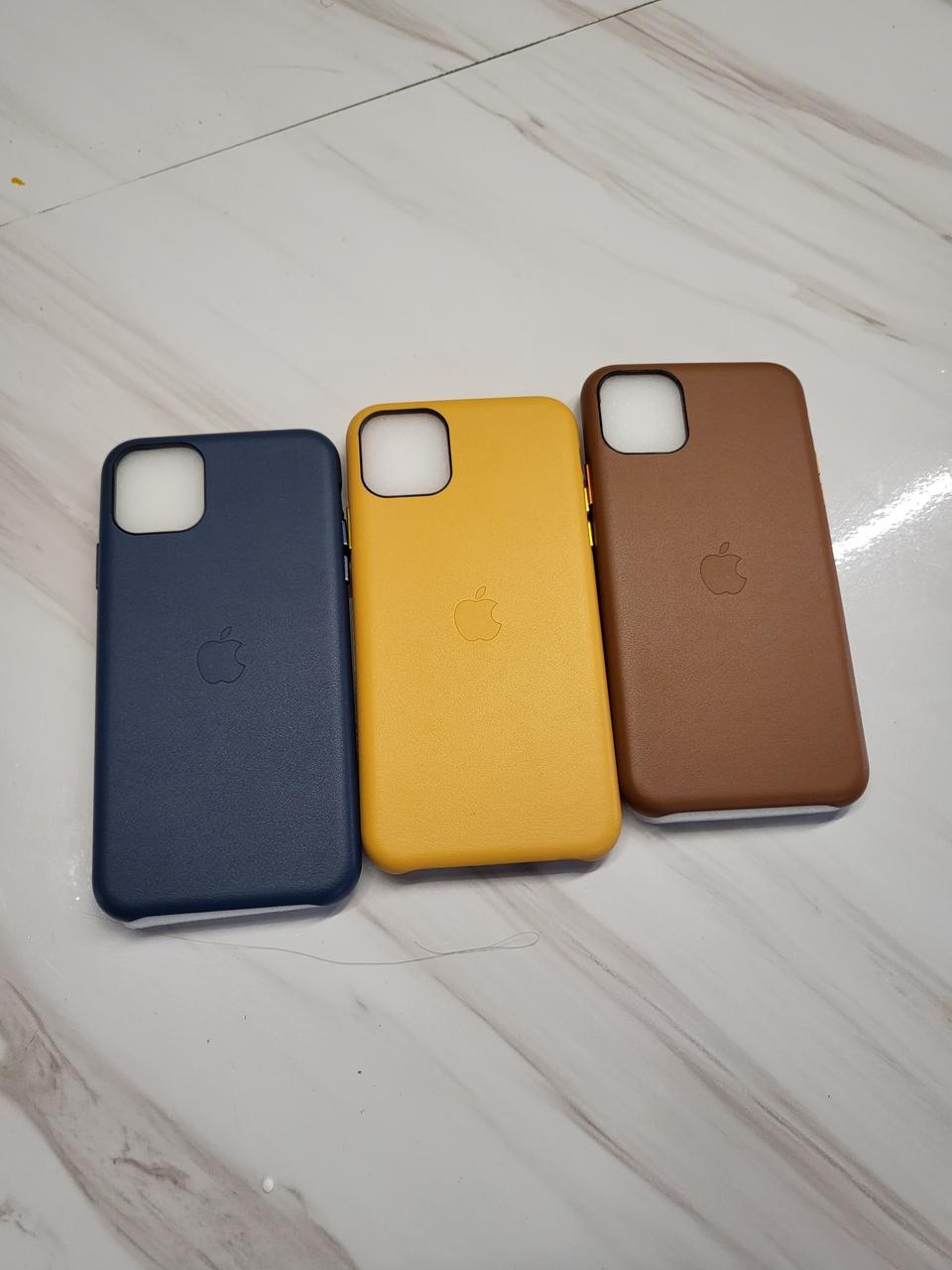 아이폰 11 프로 맥스 가죽 케이스 신품