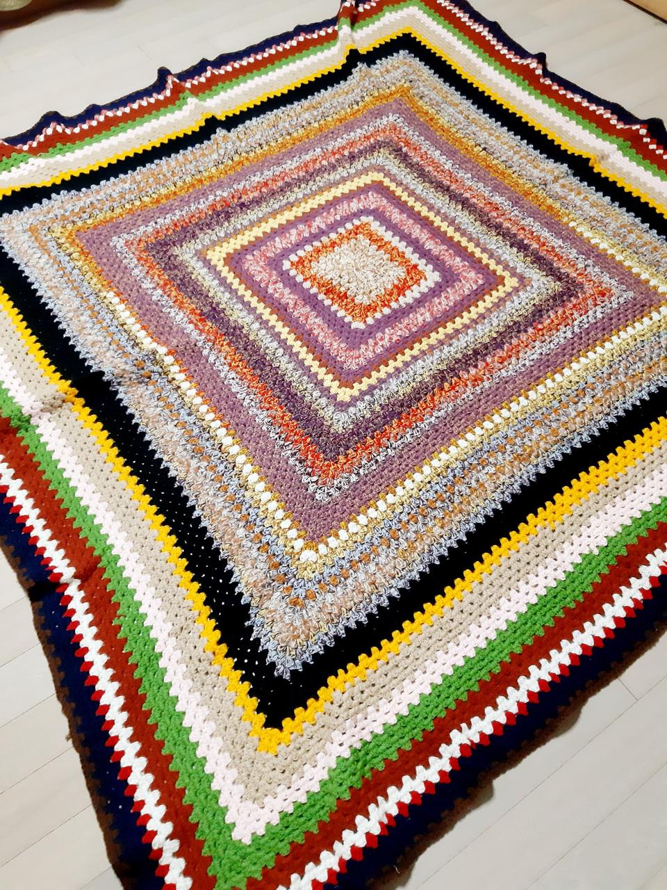 유럽빈티지블랭킷