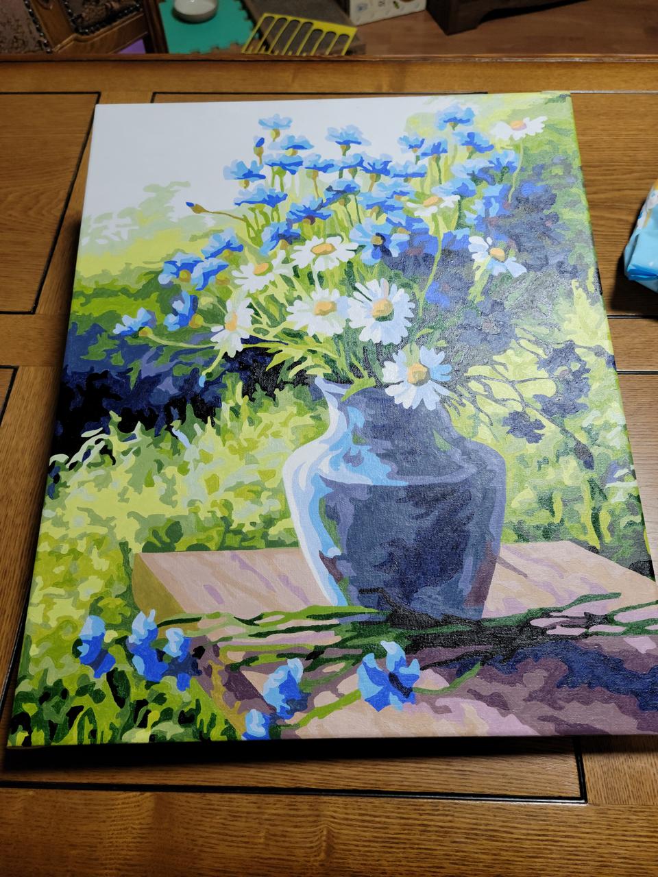 명화 그리기완성품