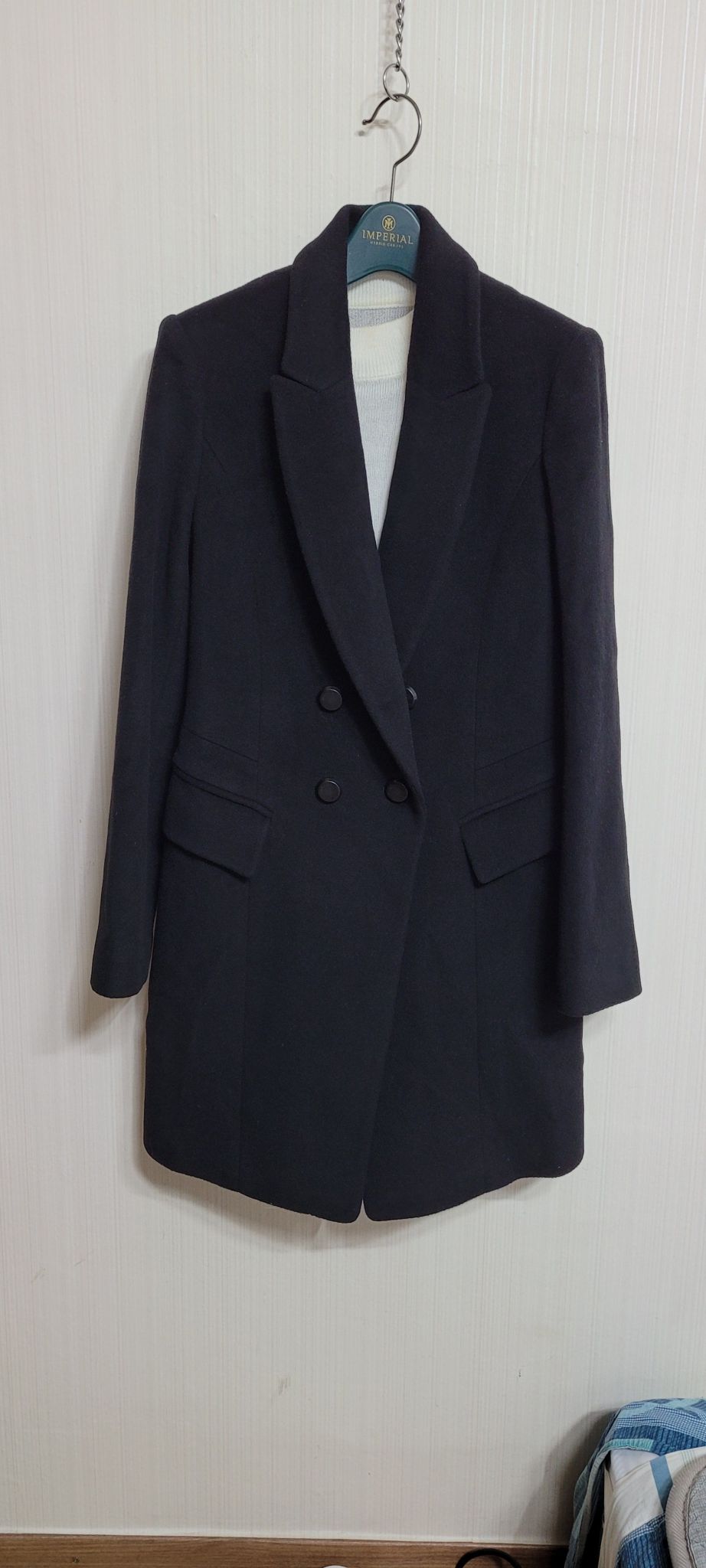 케네스레이디 캐시미어 롱자켓 롱코트