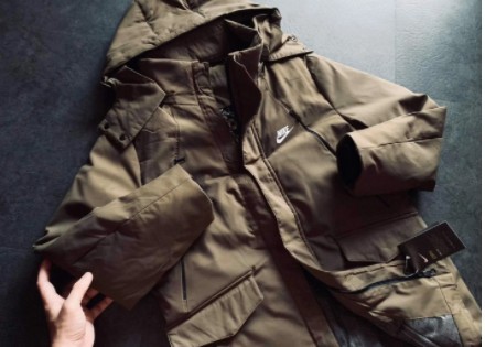 나이키 파카점퍼 집업후드