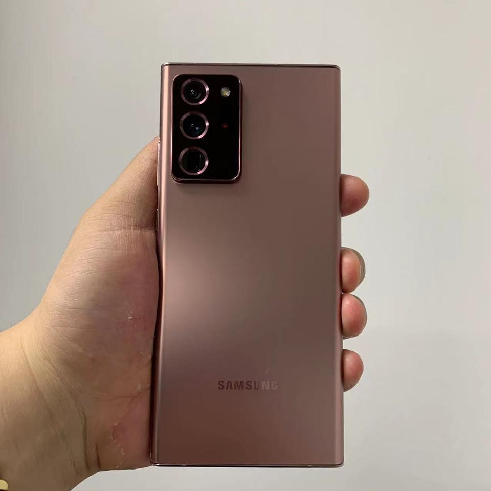 (미사용 리퍼폰) 노트20 울트라 브론즈 20년8월개통 정상해지 센터판