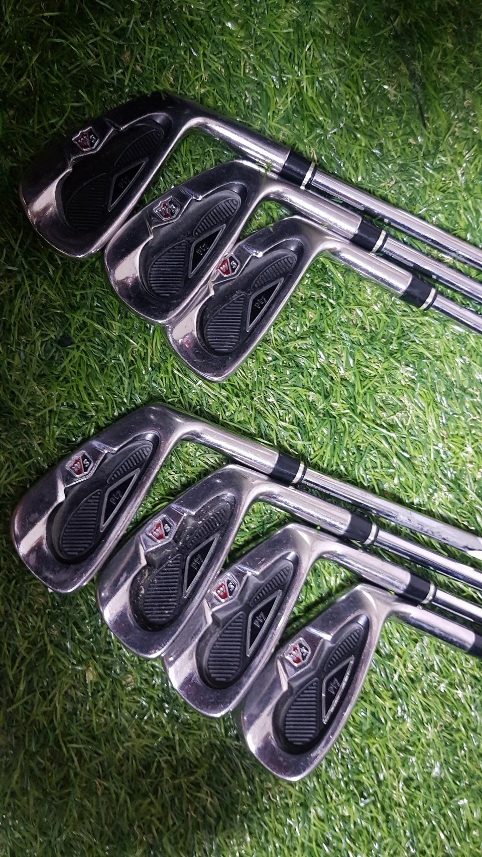 정품 Wilson 4~P 아이언세트 스틸 R