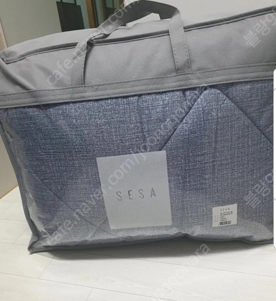 세사 SESA 알러지케어  차렵이불세트Q  타임 블루