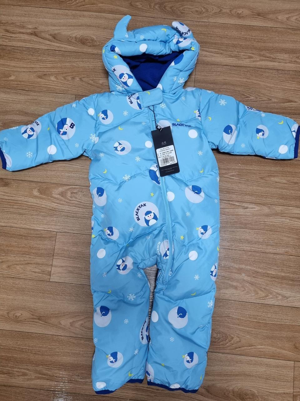 [새상품] 블랙야크 패딩 우주복 (24M)