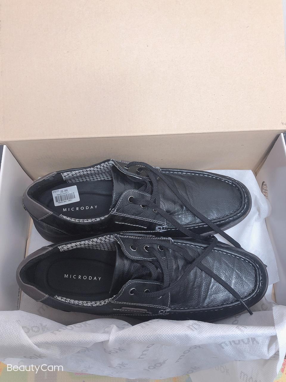 무크남성가죽신발