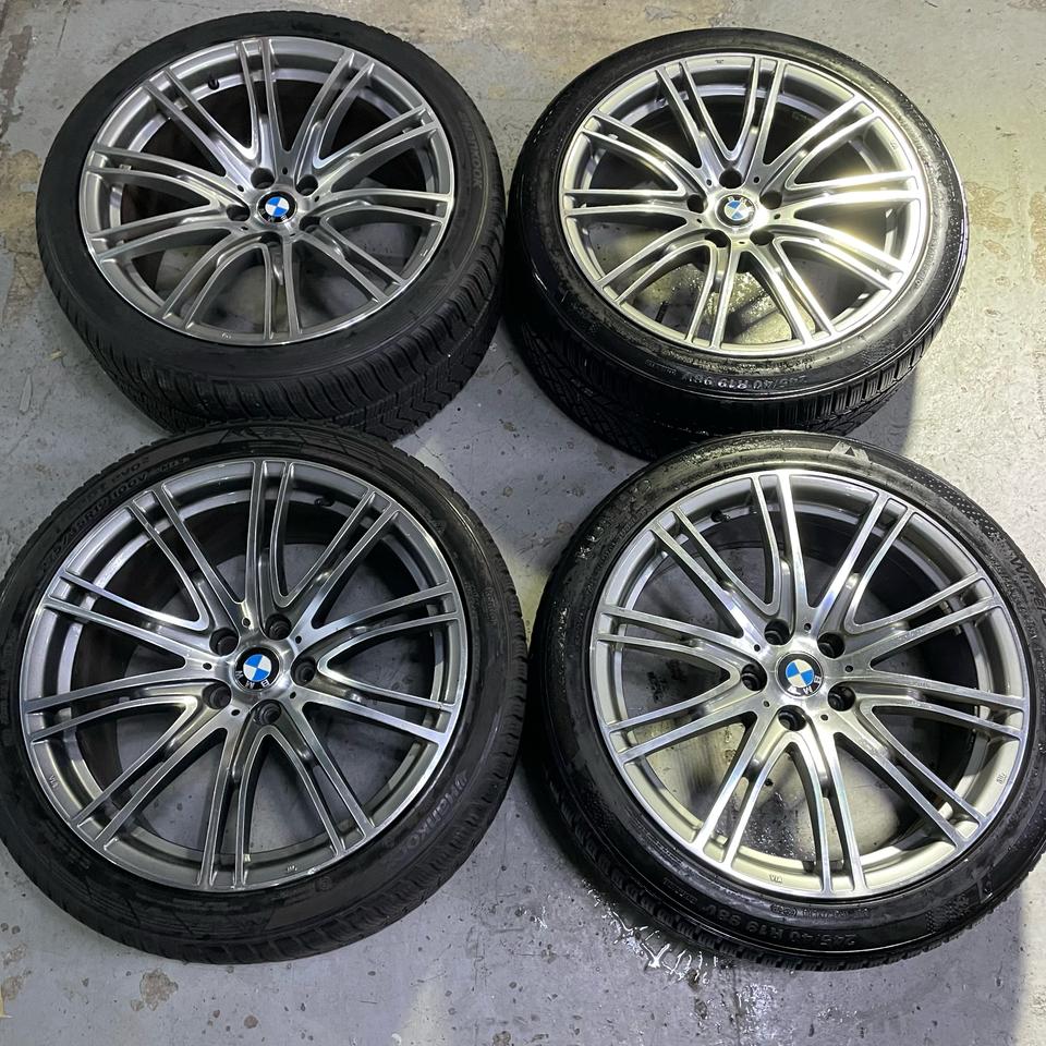 bmw g30 19인치 휠타이어 스노우타이어셋팅