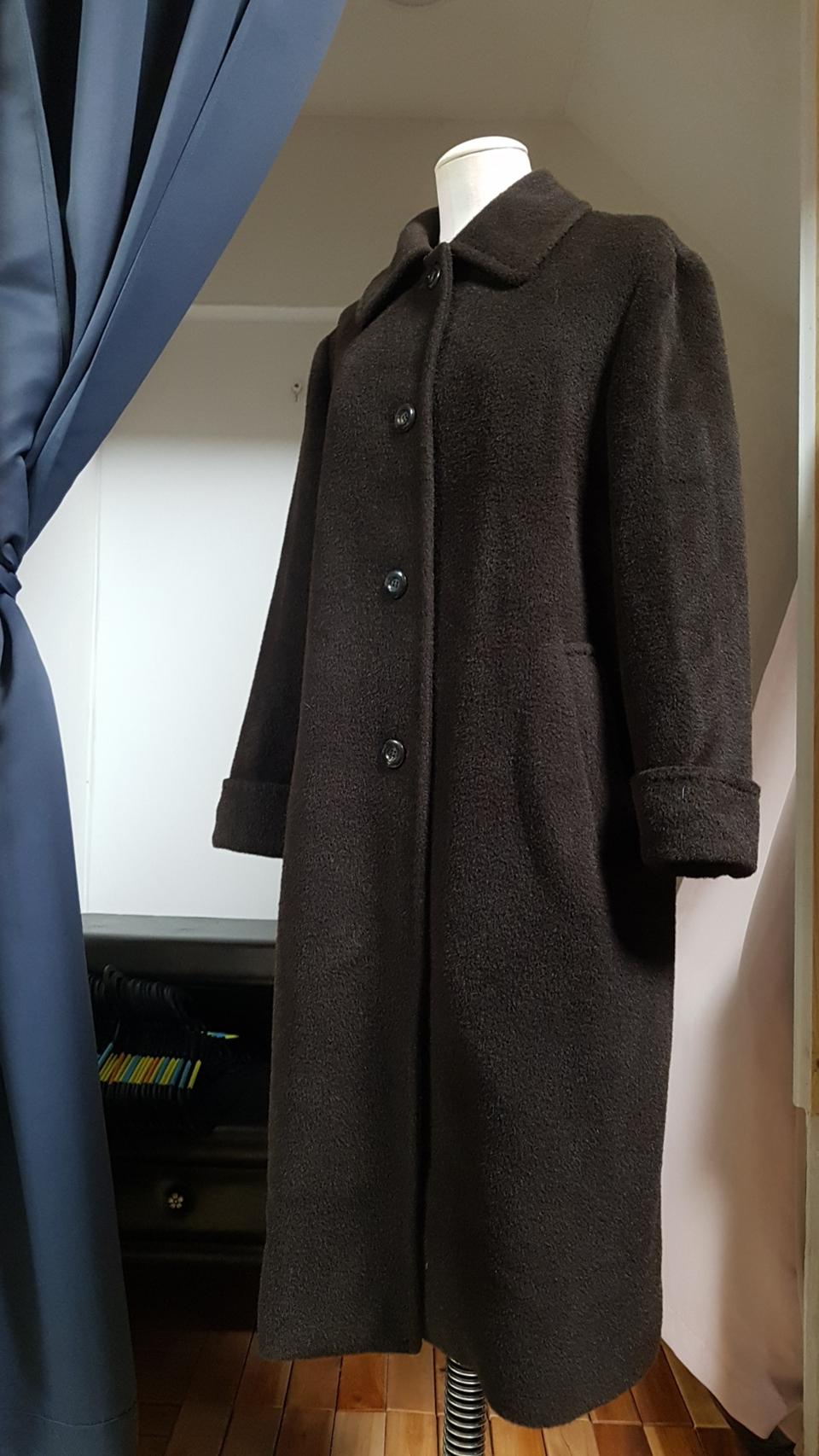 ✔(77)닥스 런던 정품 핸드메이드 모직 롱코트^^