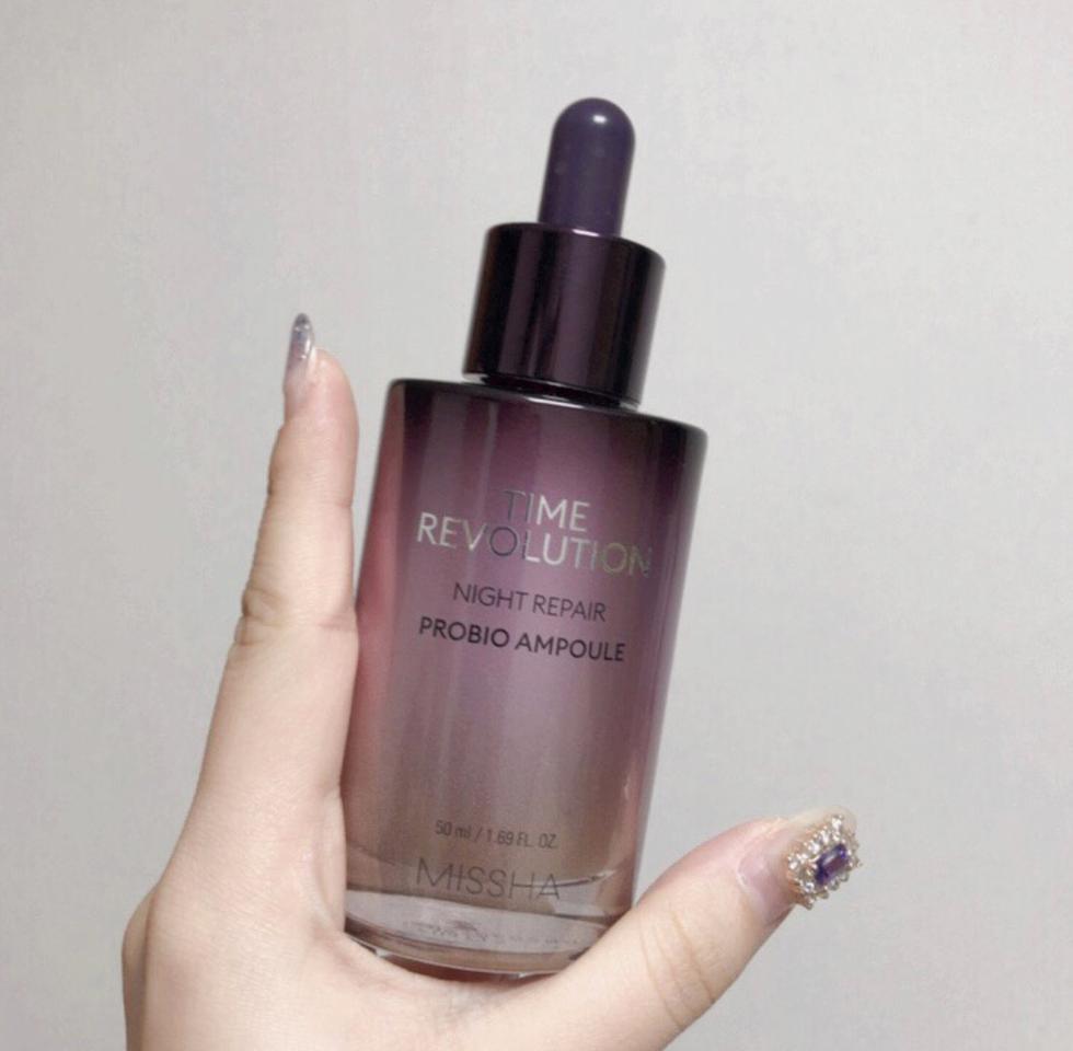 [새상품] 미샤 타임레볼루션 보랏빛앰플
