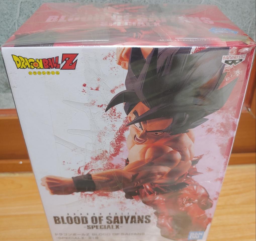 손오공 BLOOD OF SAIYANS 드래곤볼 정품 피규어 팝니다.