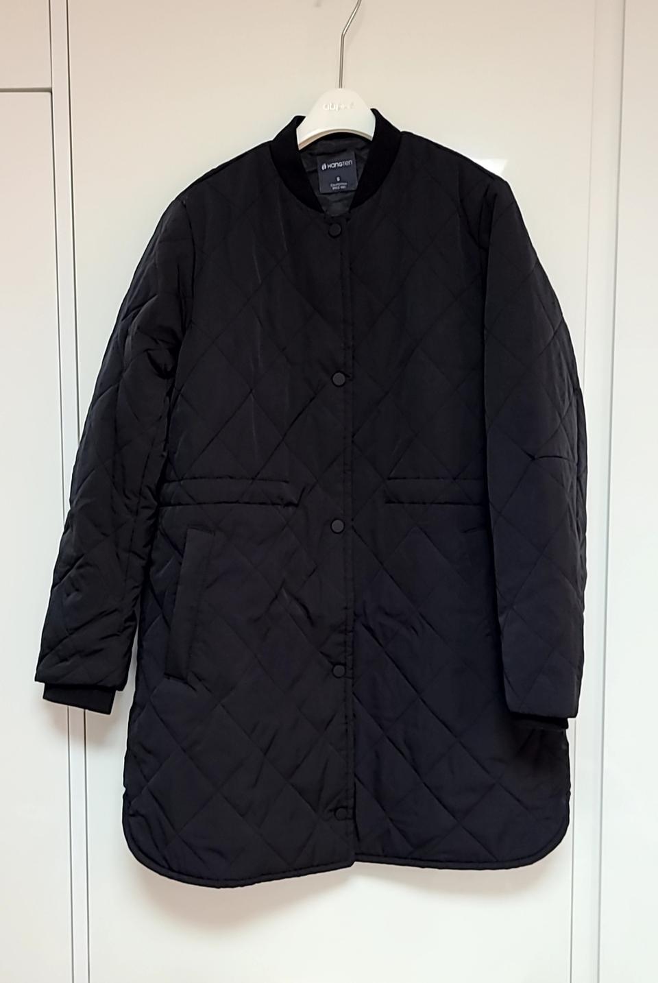 퀼팅 패딩 S(55-66), 미사용, 검정
