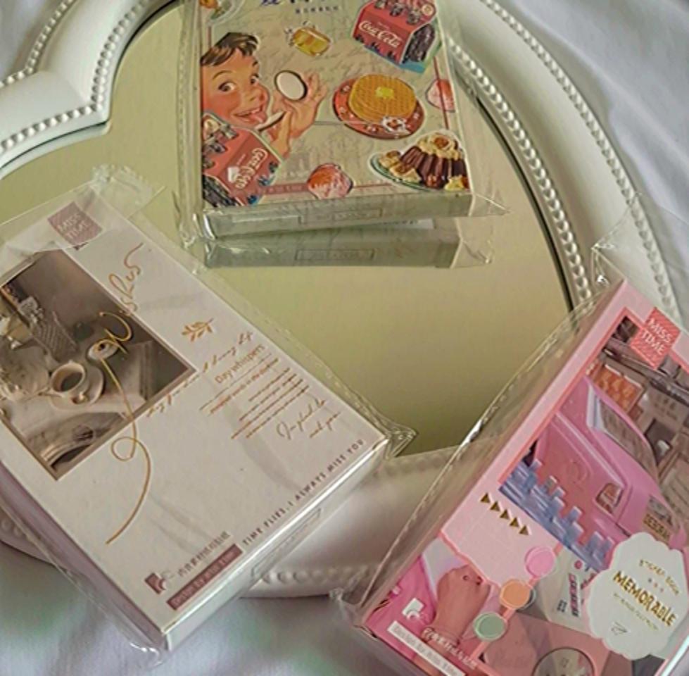 키치&감성 스티커팩 3종