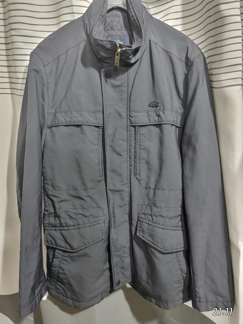 라코스테 짚업 누빔자켓 95사이즈