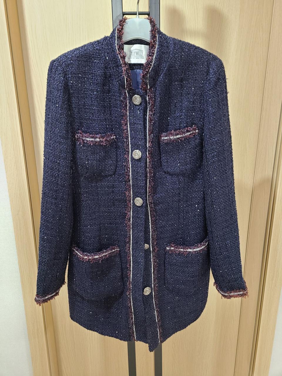 빌리윌리 BILLY WILLY 트위드 자켓