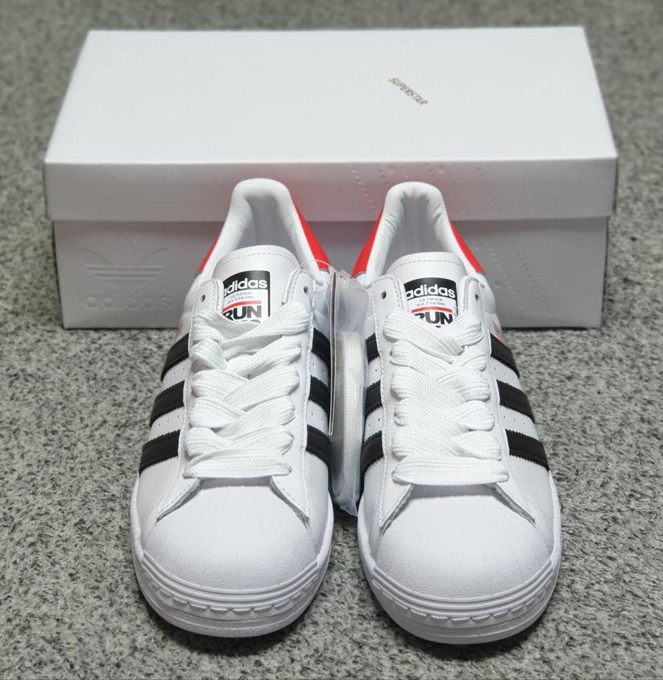 새상품)아디다스 슈퍼스타 런 DMC 스니커즈 사이즈230,235,240,