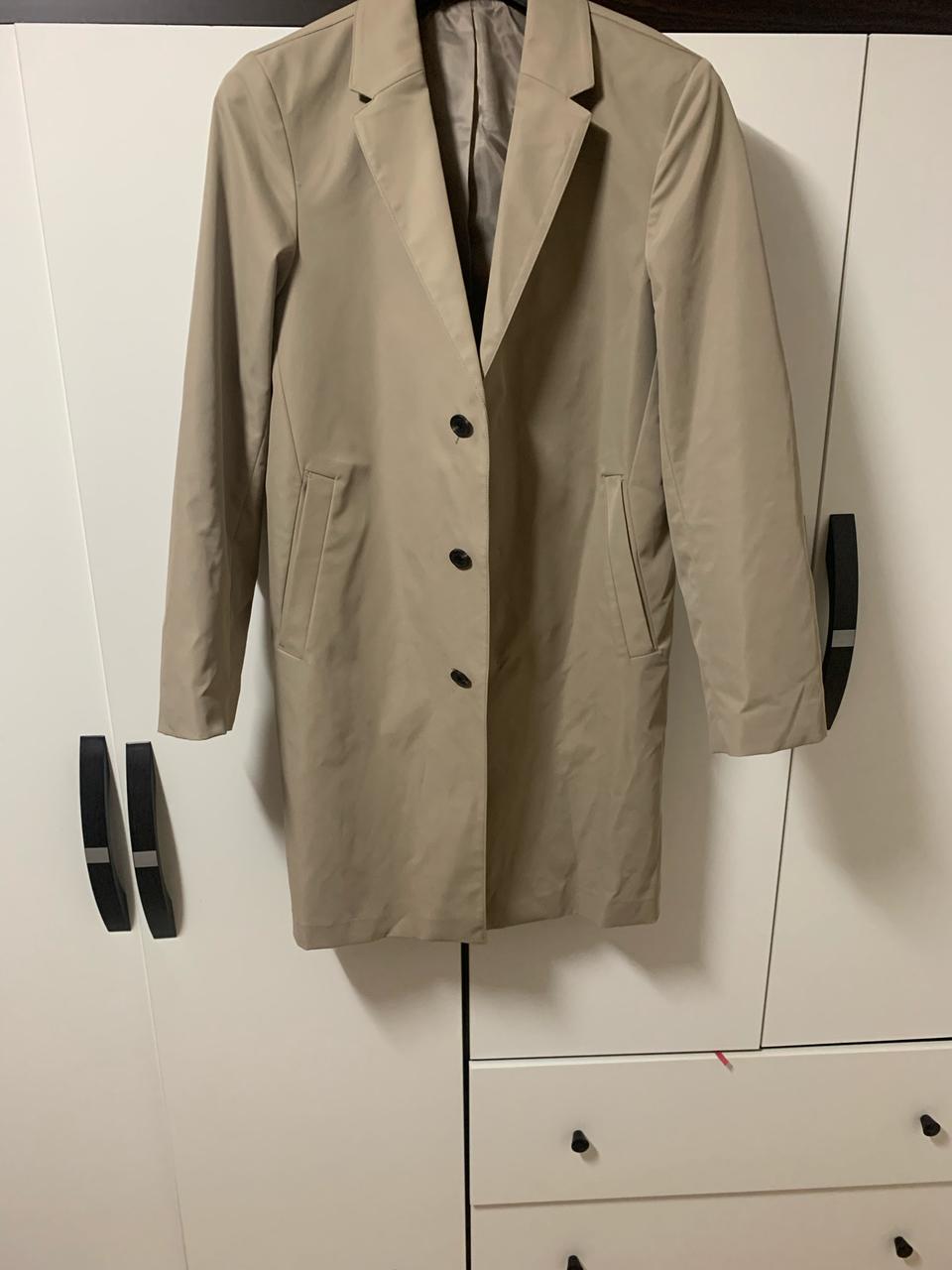 hum흄미니멀싱글체스터3쓰리버튼맥트렌치코트새상품베이지95