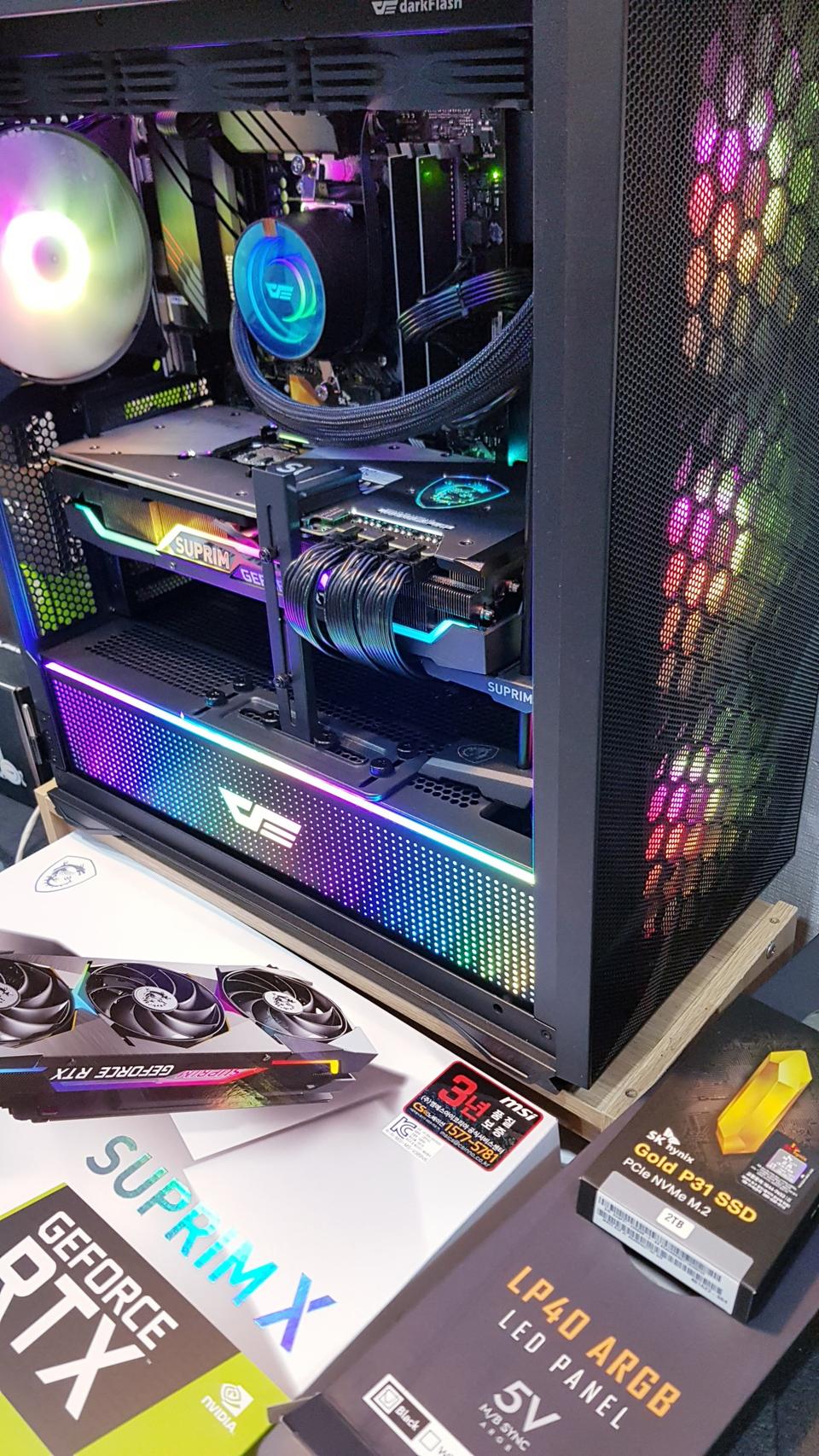 인텔i5i7amd5600XMSIRTX305060708090ti게이밍컴퓨터