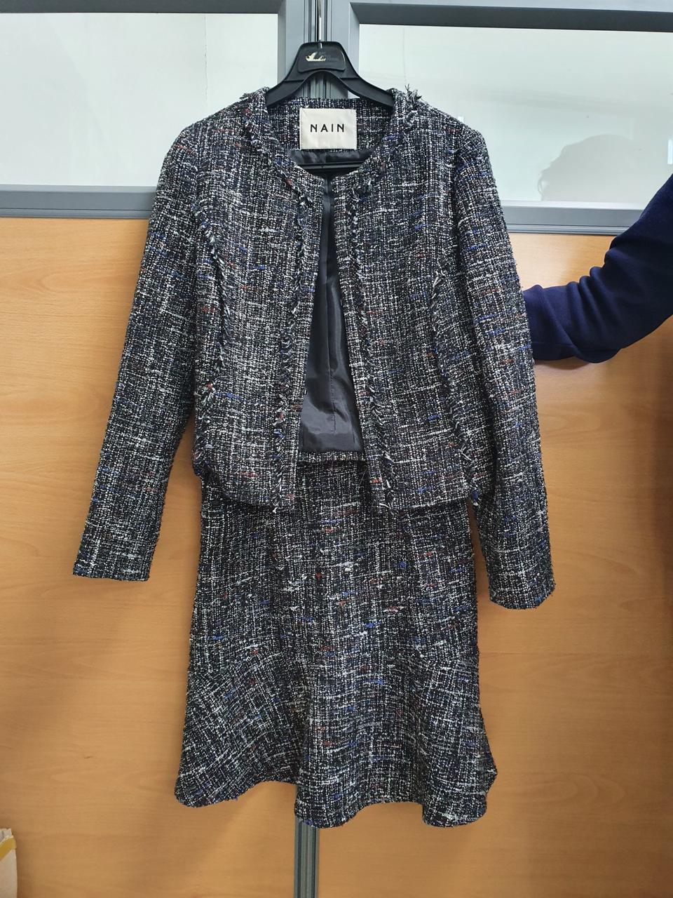 나인 트위드 투피스