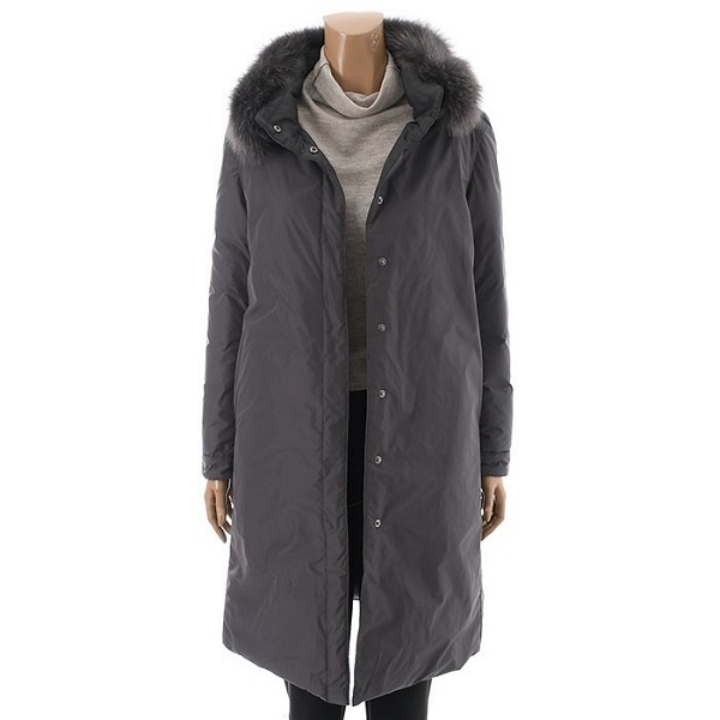 크레송 폭스퍼 양면 구스 패딩