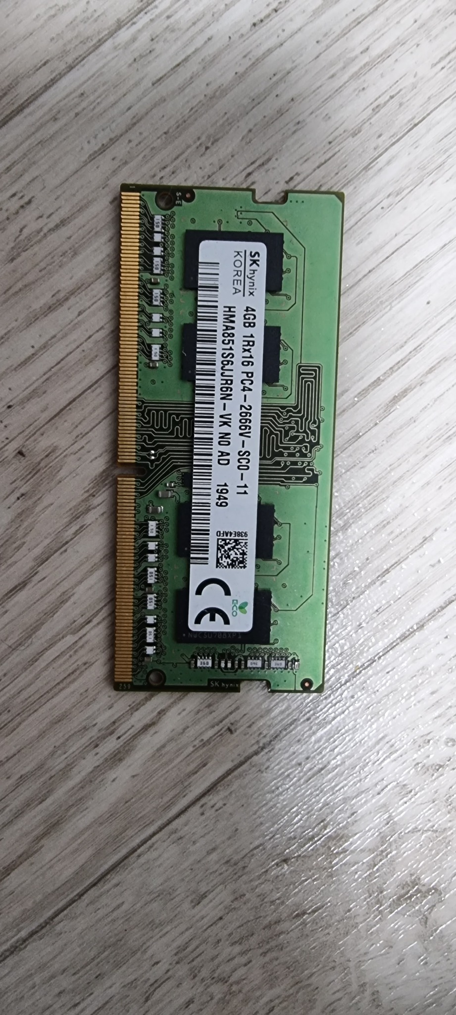 ram 램 4gb 2666v 노트북용