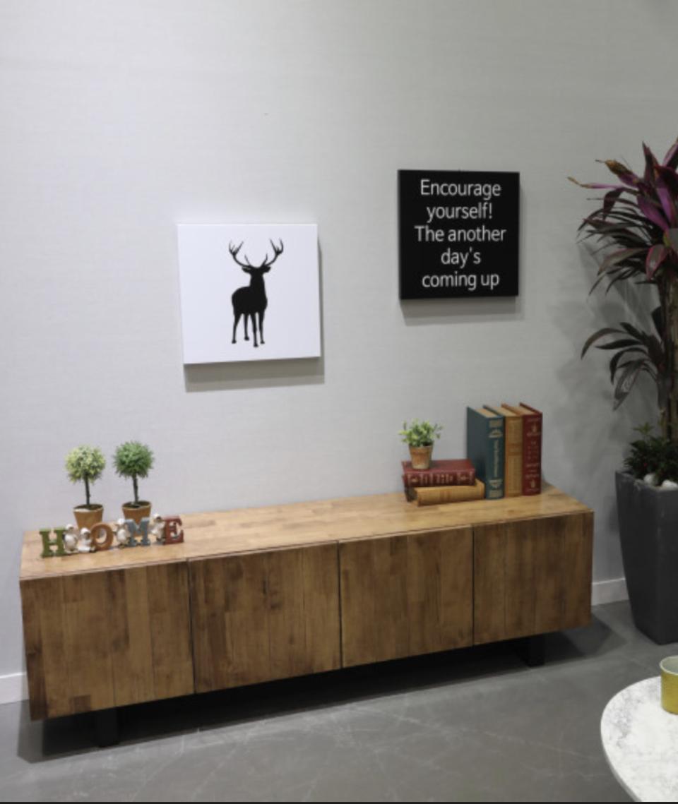 원목거실장 1600